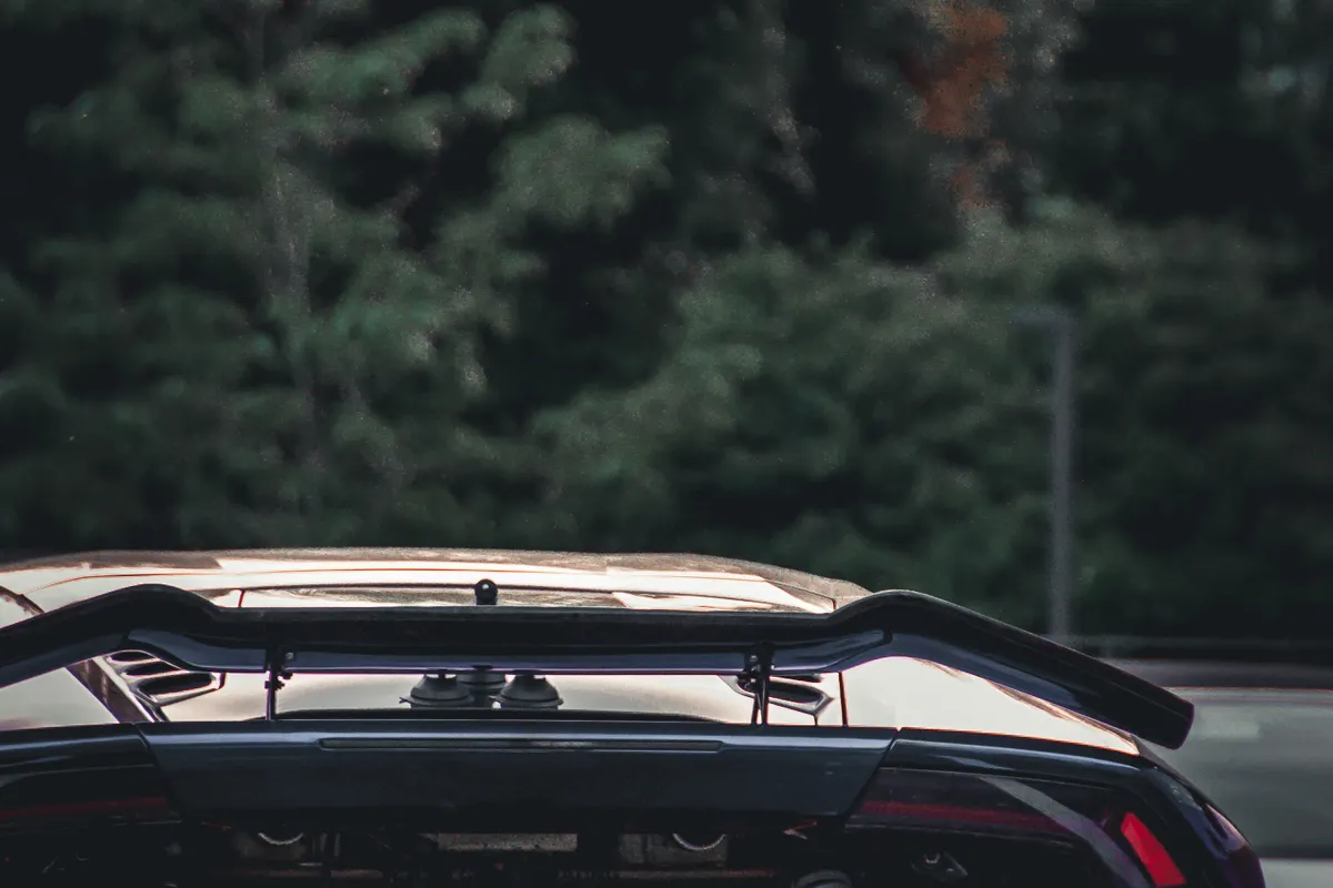 Rear wing silhouette